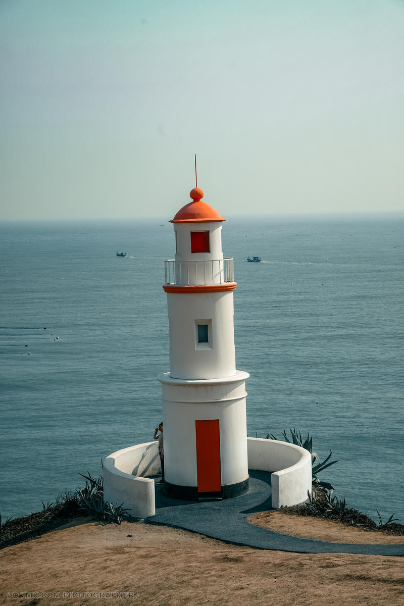 漳州火山岛 风光 厦门 灯塔 漳州 火山岛 粉色城堡